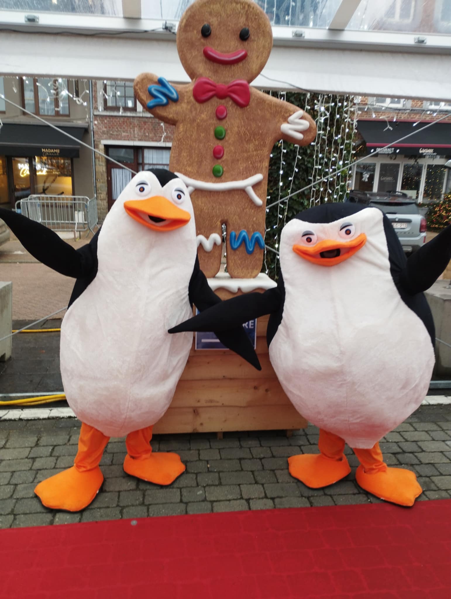 Mascottes pingouins